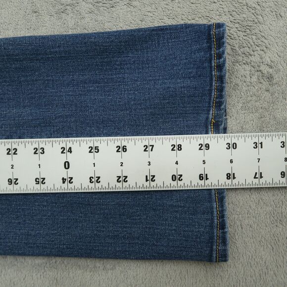 Old Navy Jeans Women's Size 10P Blue Mid-Rise The Sweetheart Bootcut 30" Inseam - Picture 4 of 16